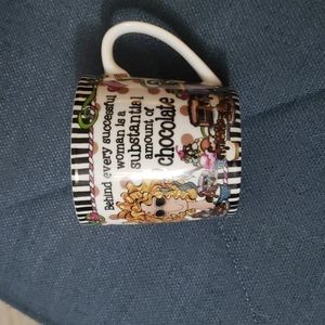 Suzy Toronto chocolate mug.